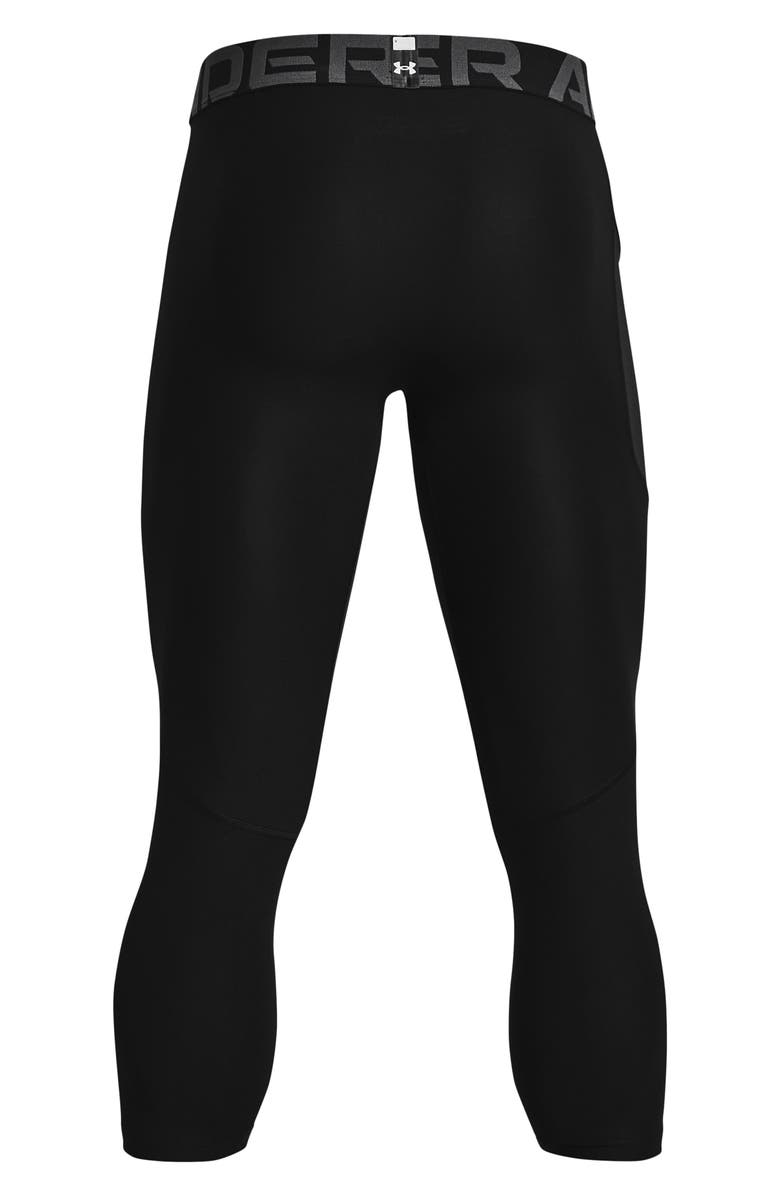 Under Armour HeatGear<sup>®</sup> 3/4 Leggings, Alternate, color, 001 Black