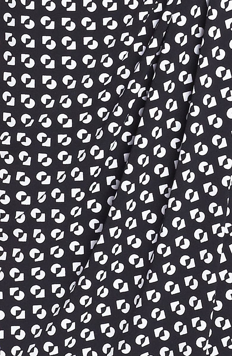 Maggy London Print Matte Jersey Wrap Dress, Alternate, color, 