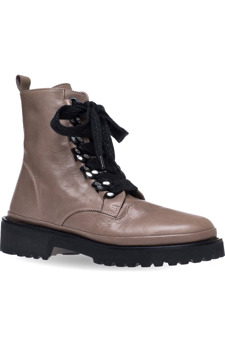 Ron White Roxanna Weatherproof Combat Boot, Main, color, Porcini