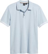 BOSS Parlay Tipped Cotton Polo