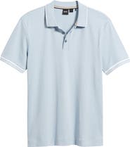 BOSS Parlay Tipped Cotton Polo