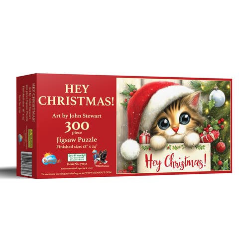 Hey Christmas 300 piece Jigsaw Puzzle for Adults