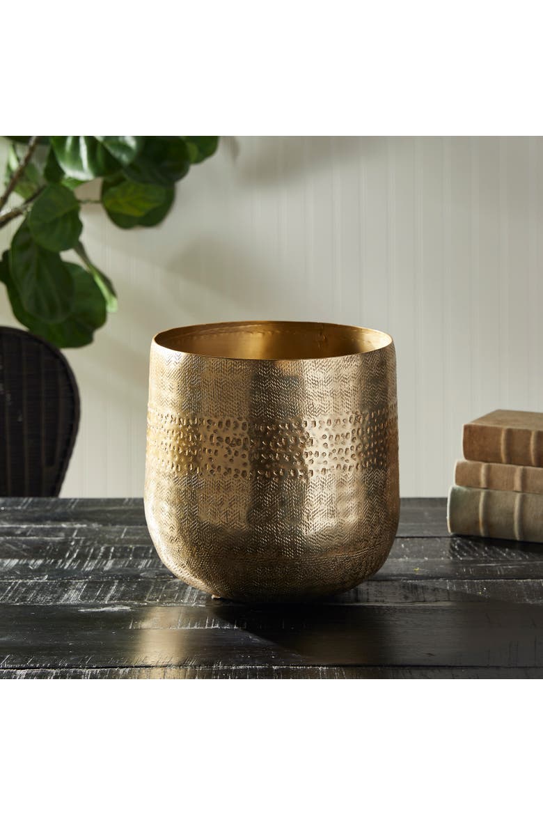 Emberlynn Cachepot, Alternate, color, Gold