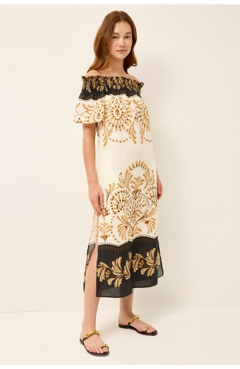Marie Oliver Lola Dress, Alternate, color, Fleuron