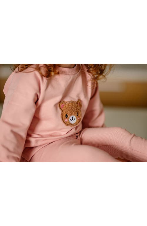 Pouf Girls Bear Sweatsuit In Multi