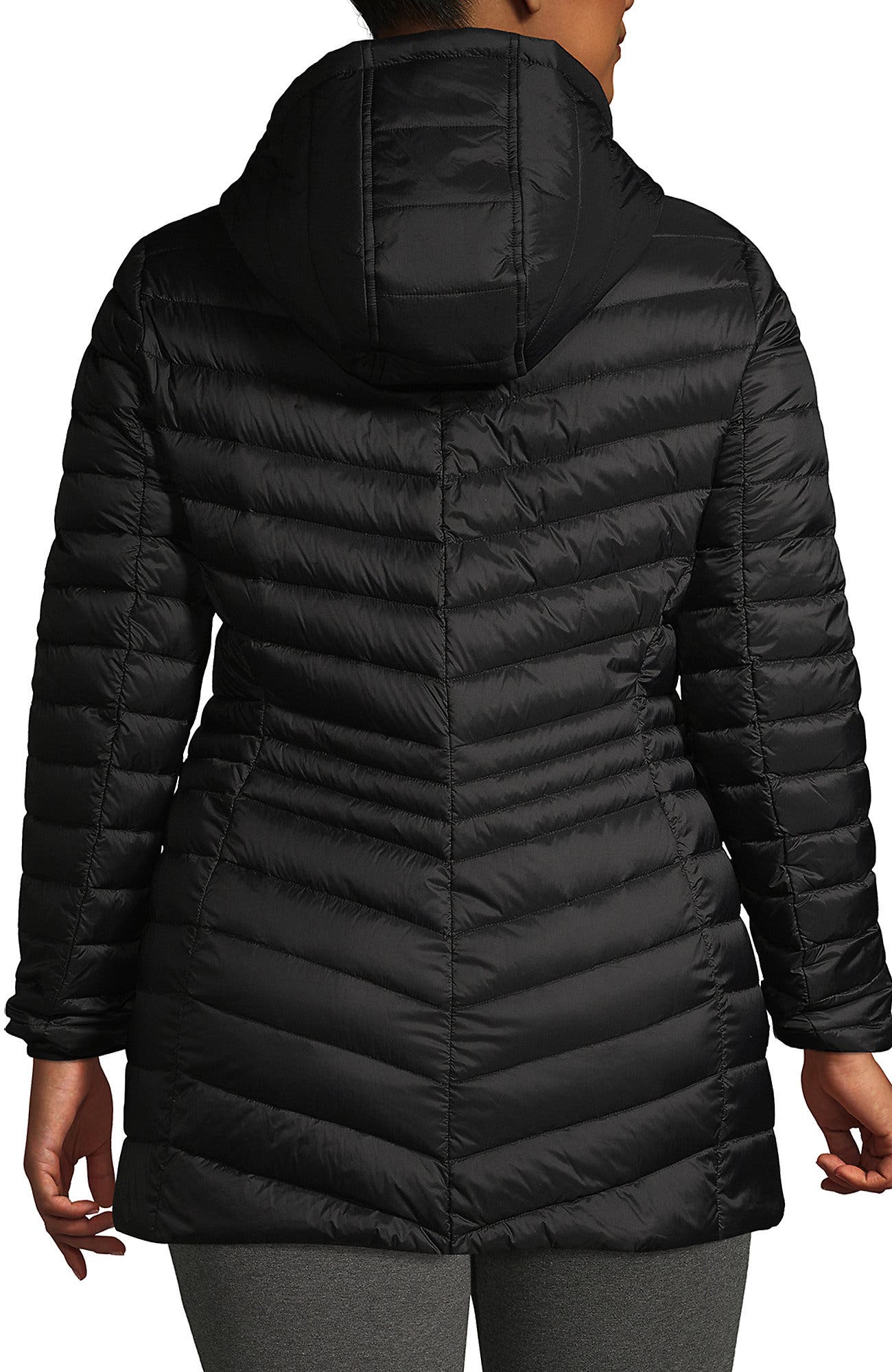 Plus Size Wanderweight Packable Down Long Jacket - image 2