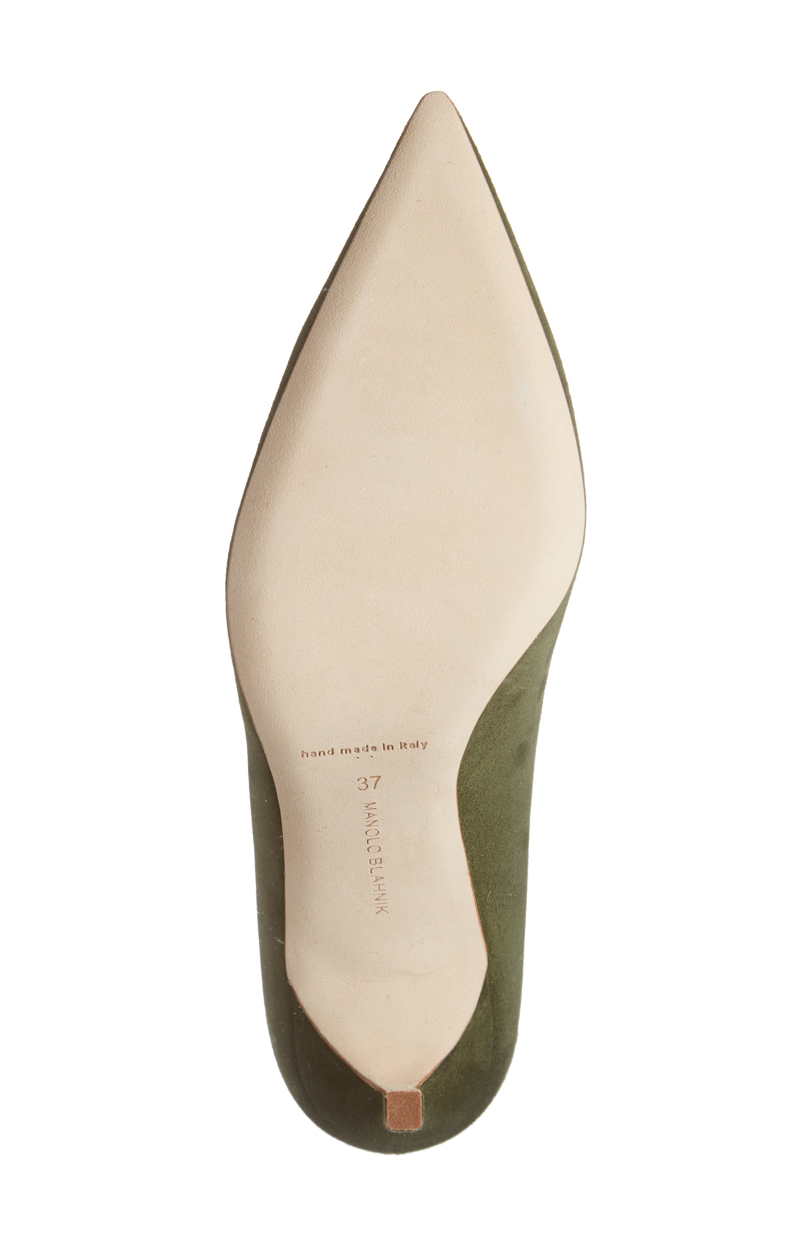 Manolo Blahnik BB Pointed Toe Pump, Alternate, color, 