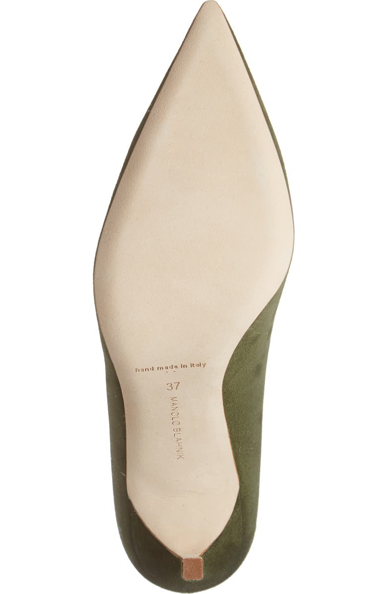 Manolo Blahnik BB Pointed Toe Pump, Alternate, color,