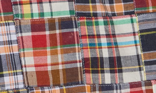 VINTAGE 1946 VINTAGE 1946 ACID WASH PATCHWORK MADRAS PLAID SHORTS