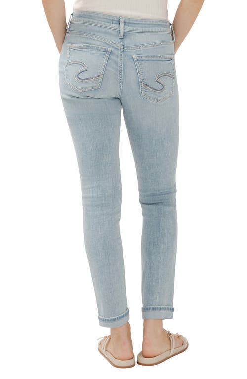 Silver Jeans Co. Girlfriend Jeans In Indigo