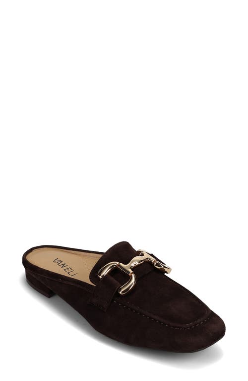 Vaneli Shaine Loafer Mule In Black