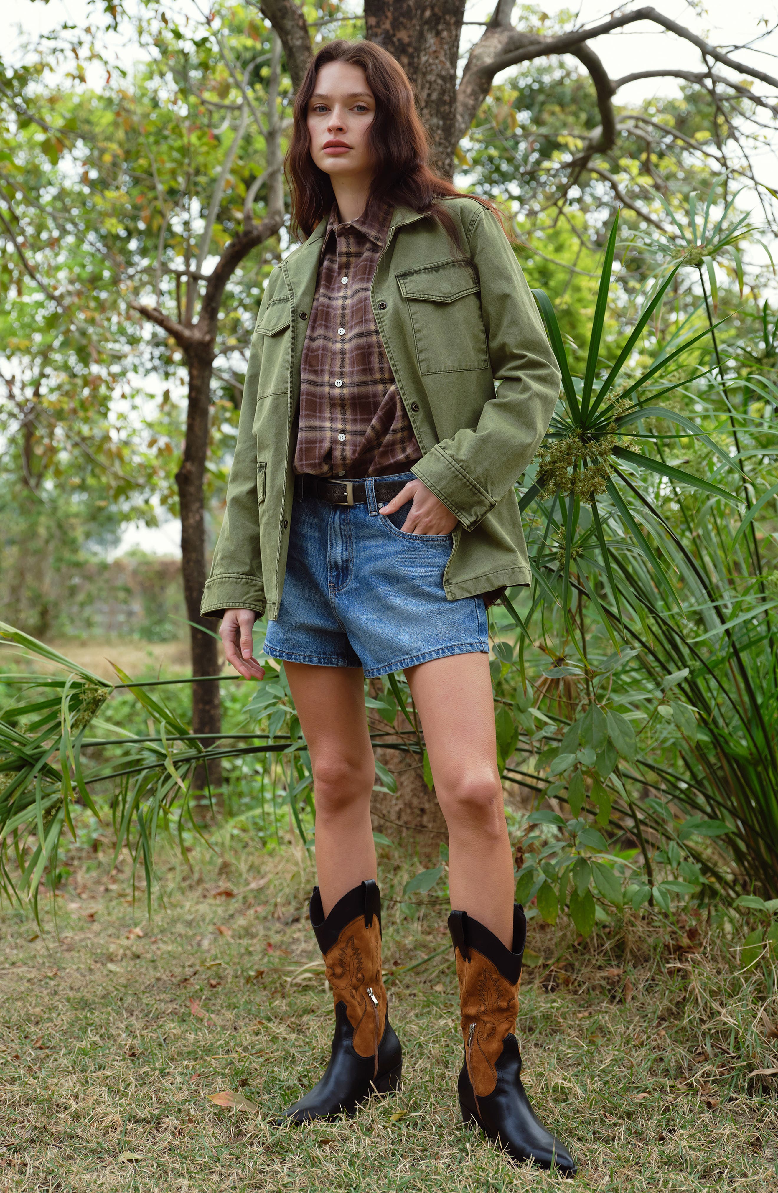 Denim Shorts - image 2