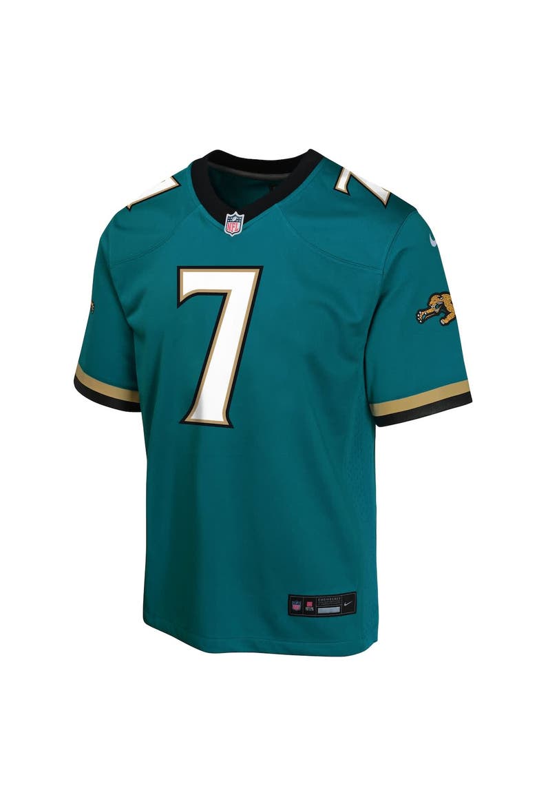 Youth Nike Brian Thomas Jr. Teal Jacksonville Jaguars Alternate 2 Prowler Throwback Game Jersey, Alternate, color, Teal