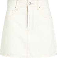 PAIGE Bobbi Denim Miniskirt