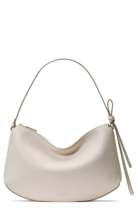 large loop pebble leather shoulder bag