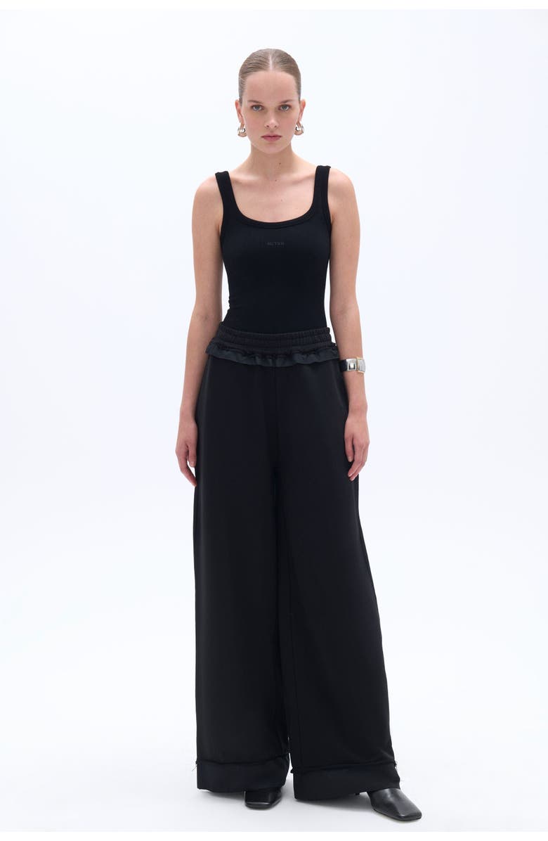 Nocturne Strappy Crop Top, Main, color, 