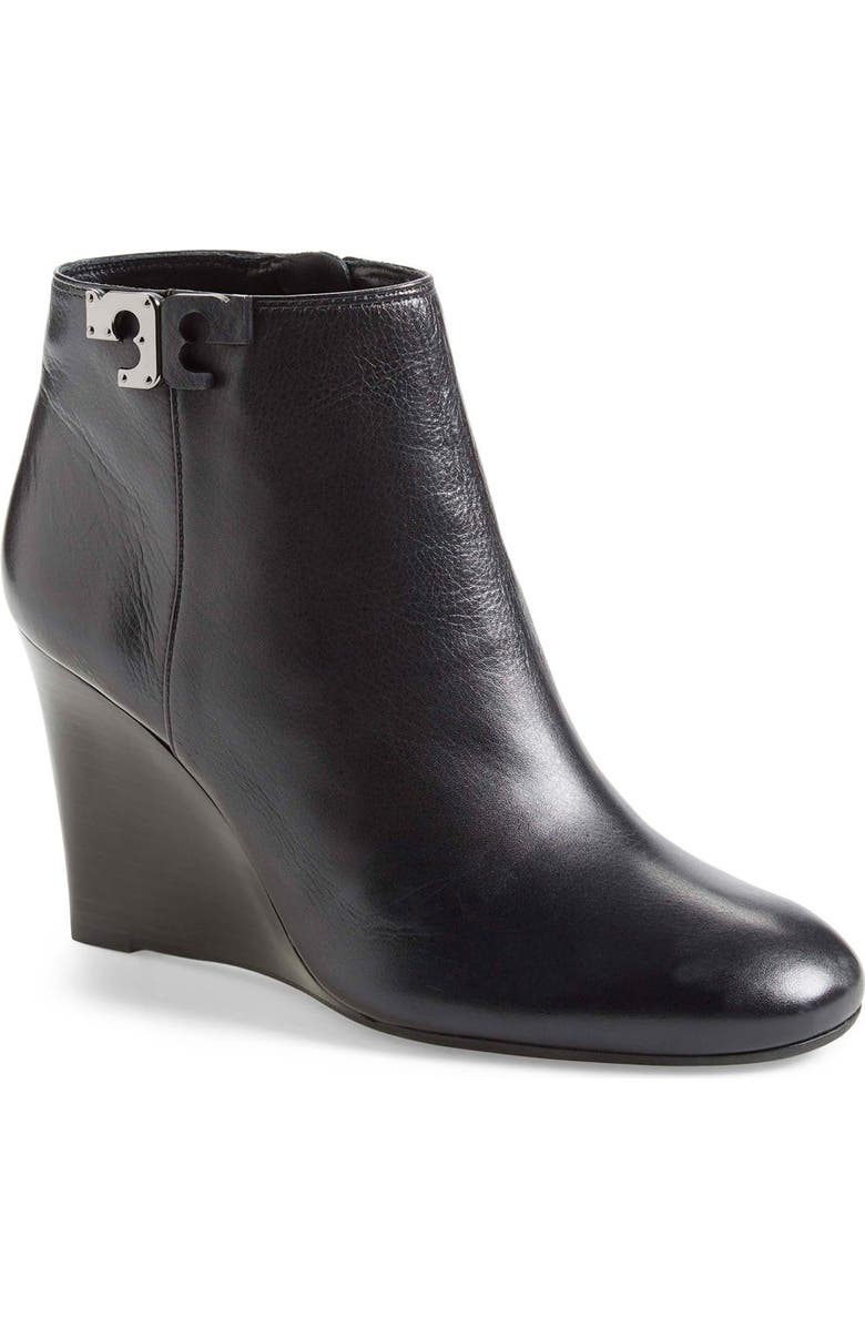 Tory Burch 'Lowell' Wedge Bootie, Main, color,
