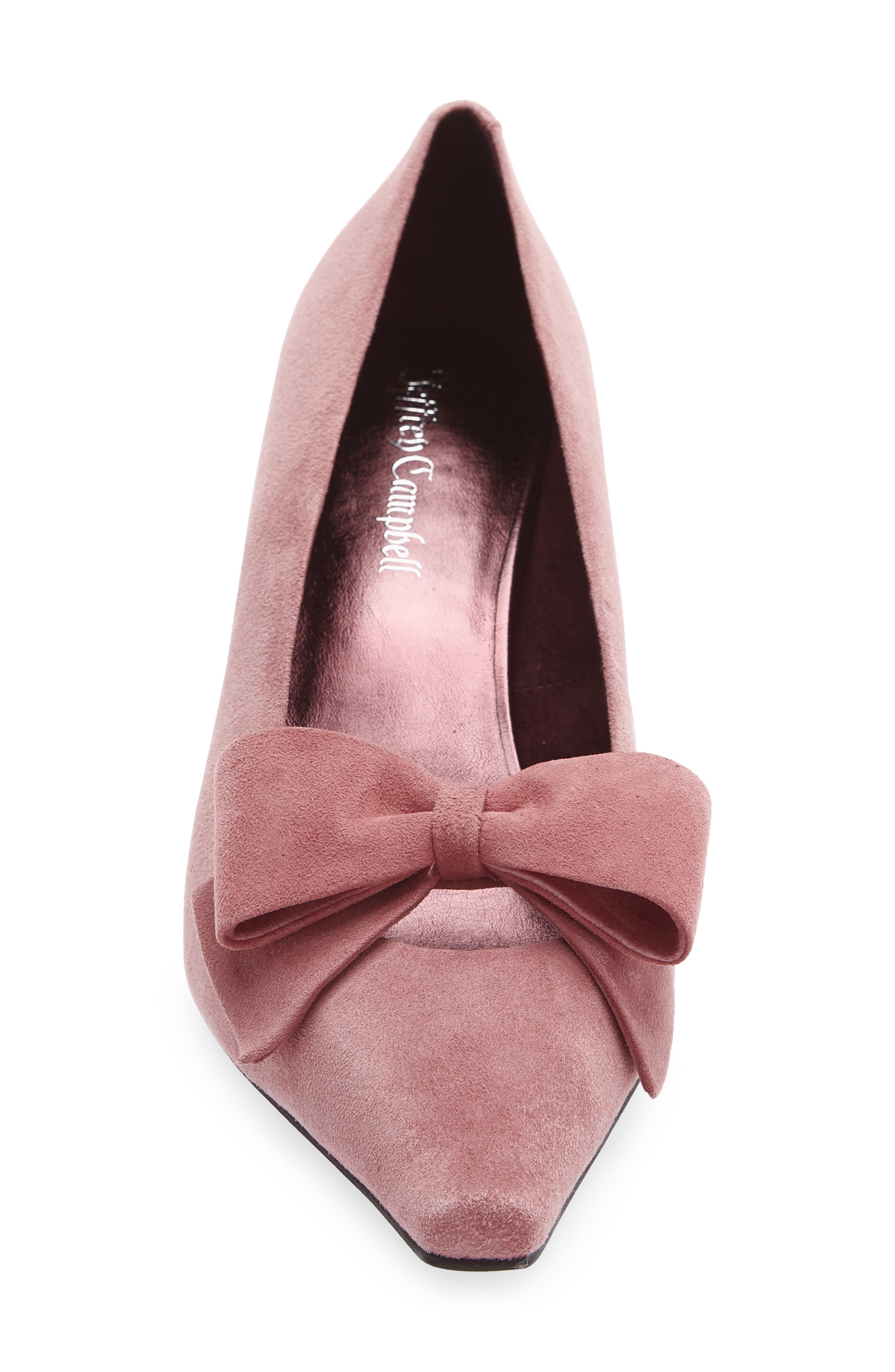 Manors Pointed Toe Pump, Alternate, color, PINK SUEDE