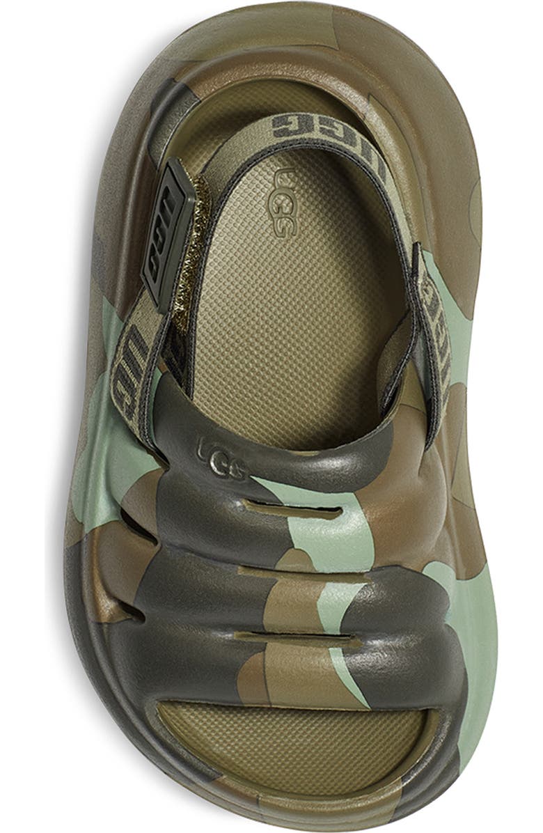UGG<sup>®</sup> Kids' Sport Yeah Camo Slingback Sandal, Alternate, color,