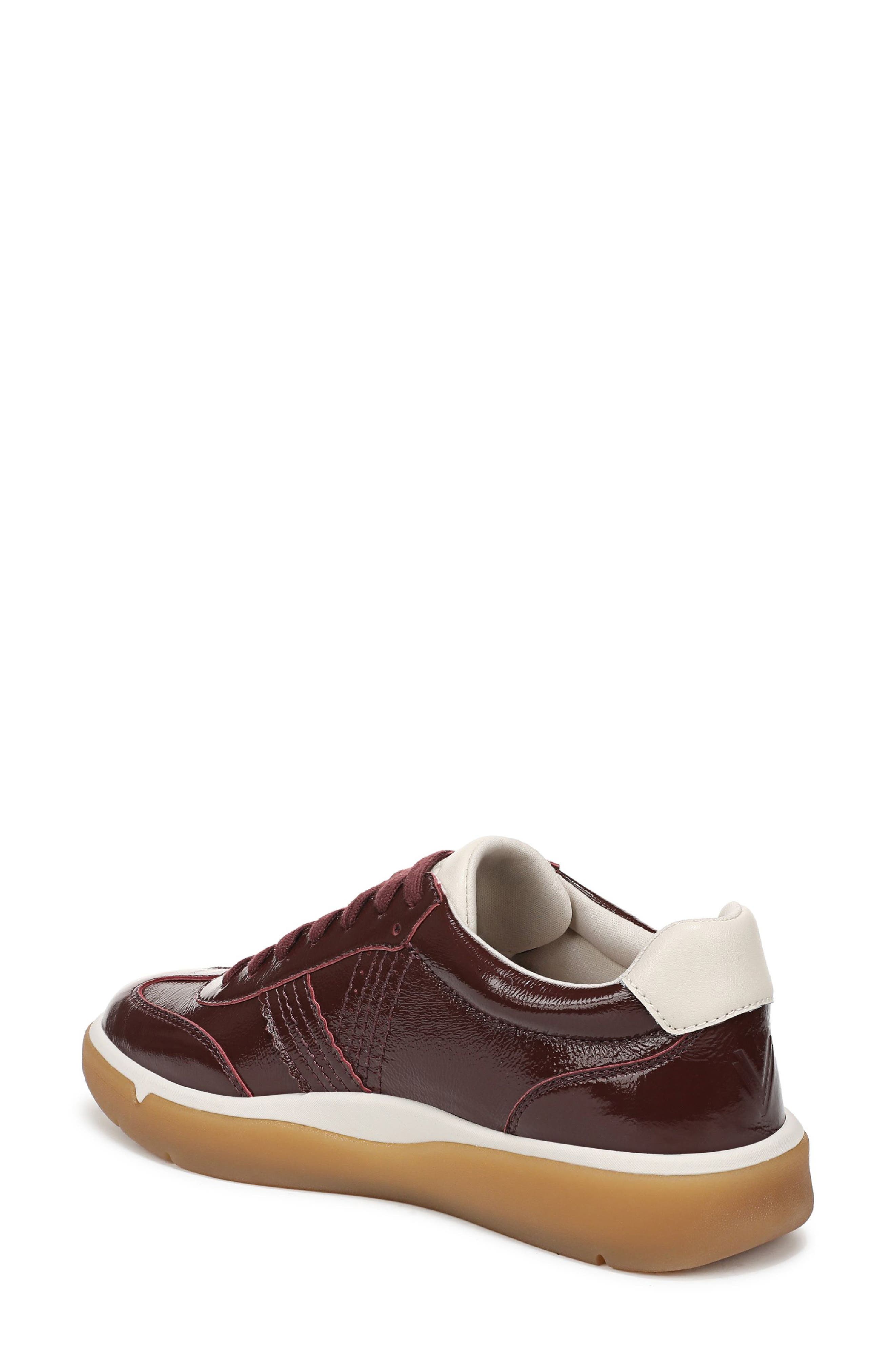 City Walk Sneaker, Alternate, color, REDWOOD WINE LEATHER