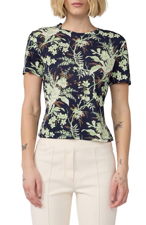 Botanical Short Sleeve Top