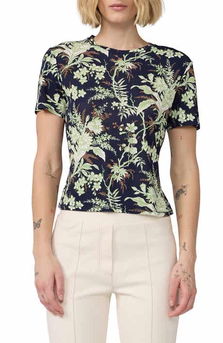 Botanical Short Sleeve Top
