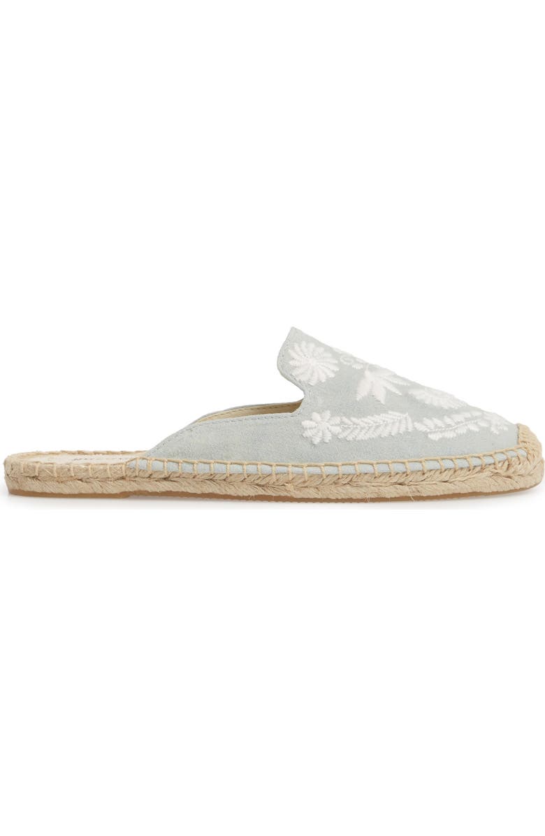 Soludos Ibiza Embroidered Espadrille Loafer Mule, Alternate, color,