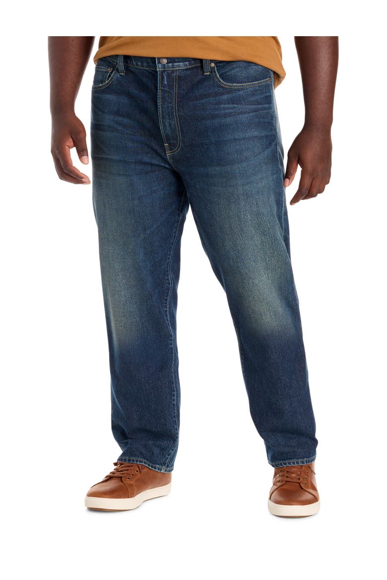 Big & Tall Athletic-Fit Jeans, Main, color, MUSTANG