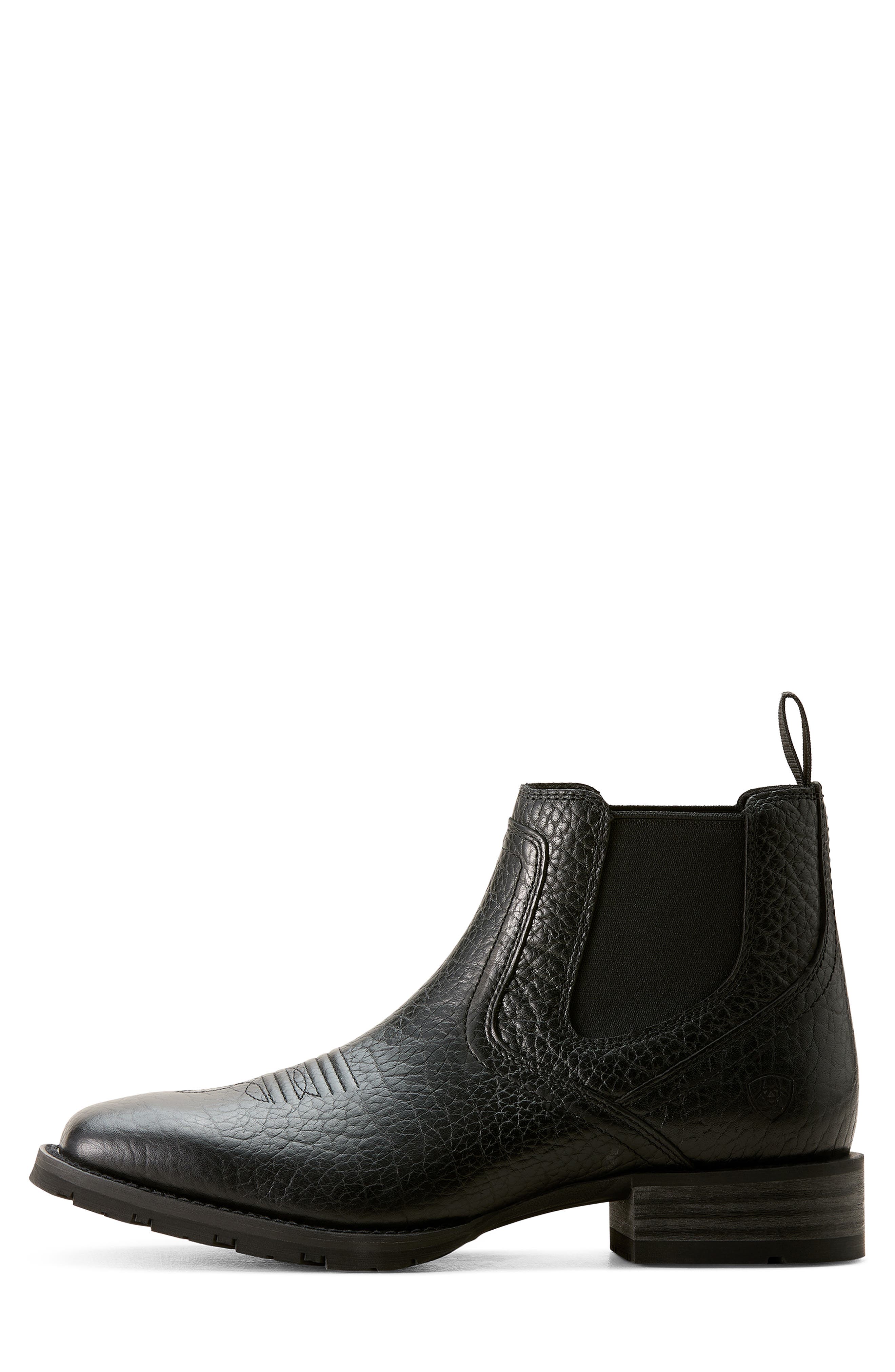 Ariat Hybrid Low Boy Western Chelsea Boot, Alternate, color, Black Adobe