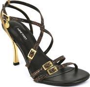 Nine West Lavva Buckle Ankle Strap Sandal