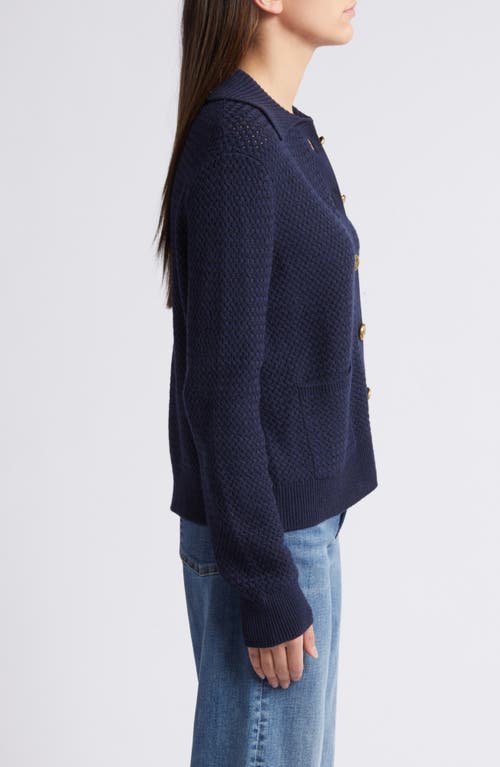 Rag & Bone Jax Button Long-sleeved Knitted Cardigan In Salute