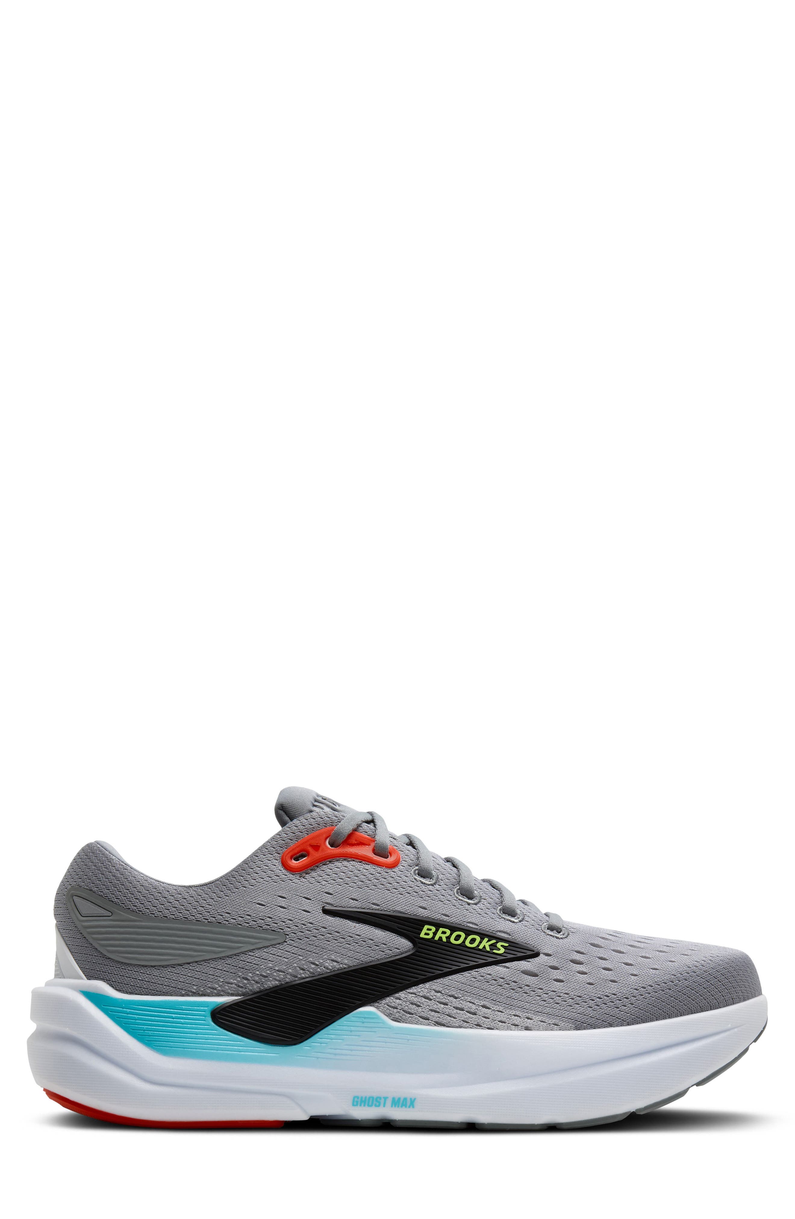 Ghost Max 3 Running Shoe, Alternate, color, PRIMER GREY/ ANTARCTICA/ RED