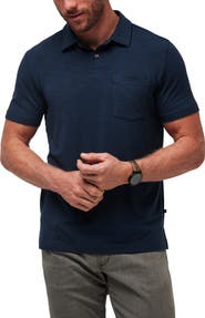 TravisMathew Cloud Slub Pocket Polo