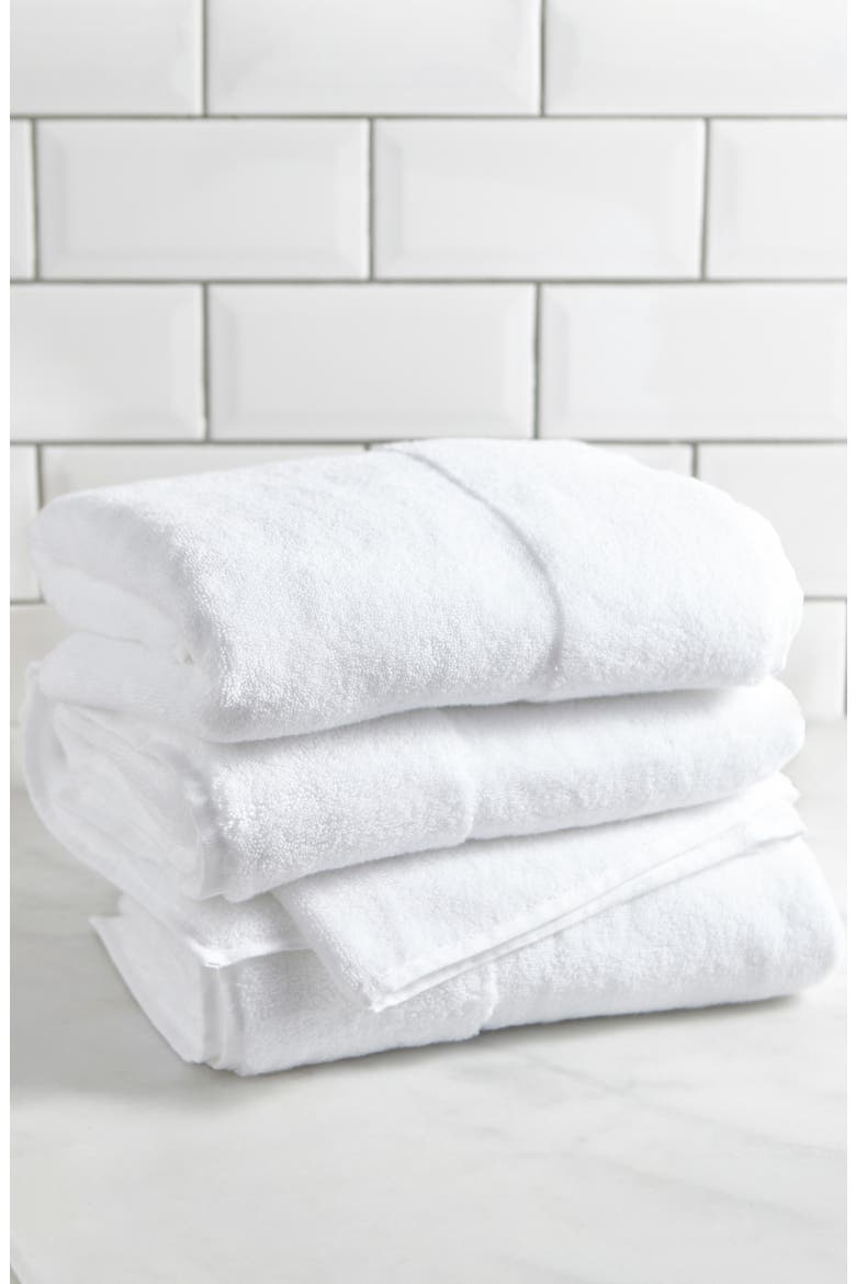 Classic Hydrocotton Bath Towel, Main, color, WHITE