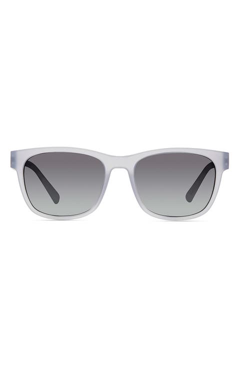 Aino 53mm Polarized Square Sunglasses