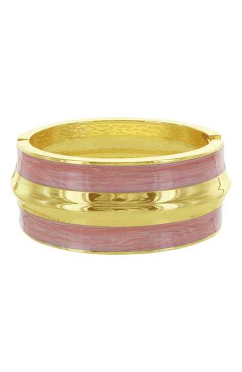 Fifi Enamel Bangle Bracelet