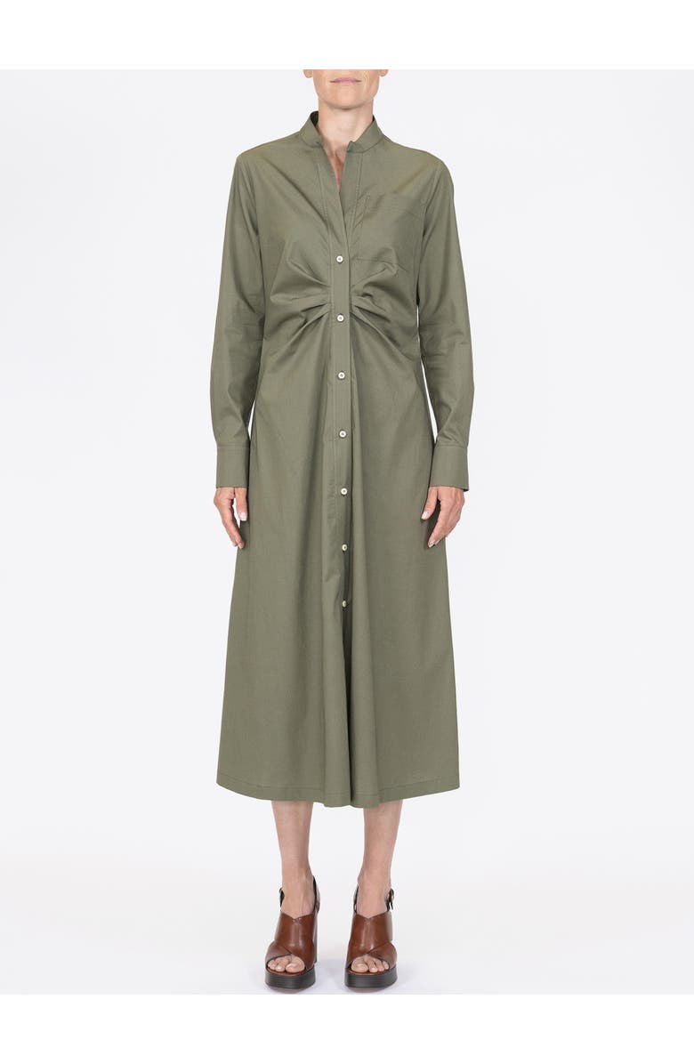 Callas Milano Genny  Long sleeve shirt dress, Alternate, color, Olive