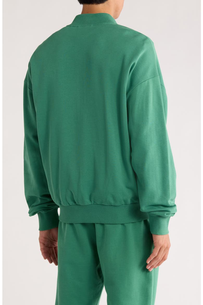 Narane Cotton Bomber Jacket, Alternate, color, OPEN GREEN