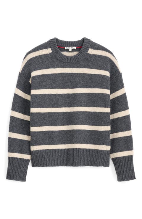 Nottinghill Stripe Merino Wool Blend Sweater