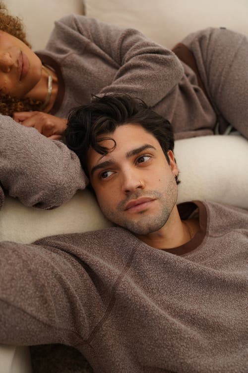 Feat Unisex Blanketblend Crewneck In Pinecone