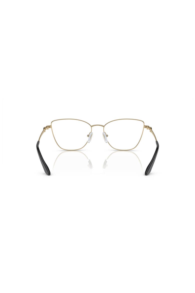 53mm Cat Eye optical glasses, Alternate, color, Gold