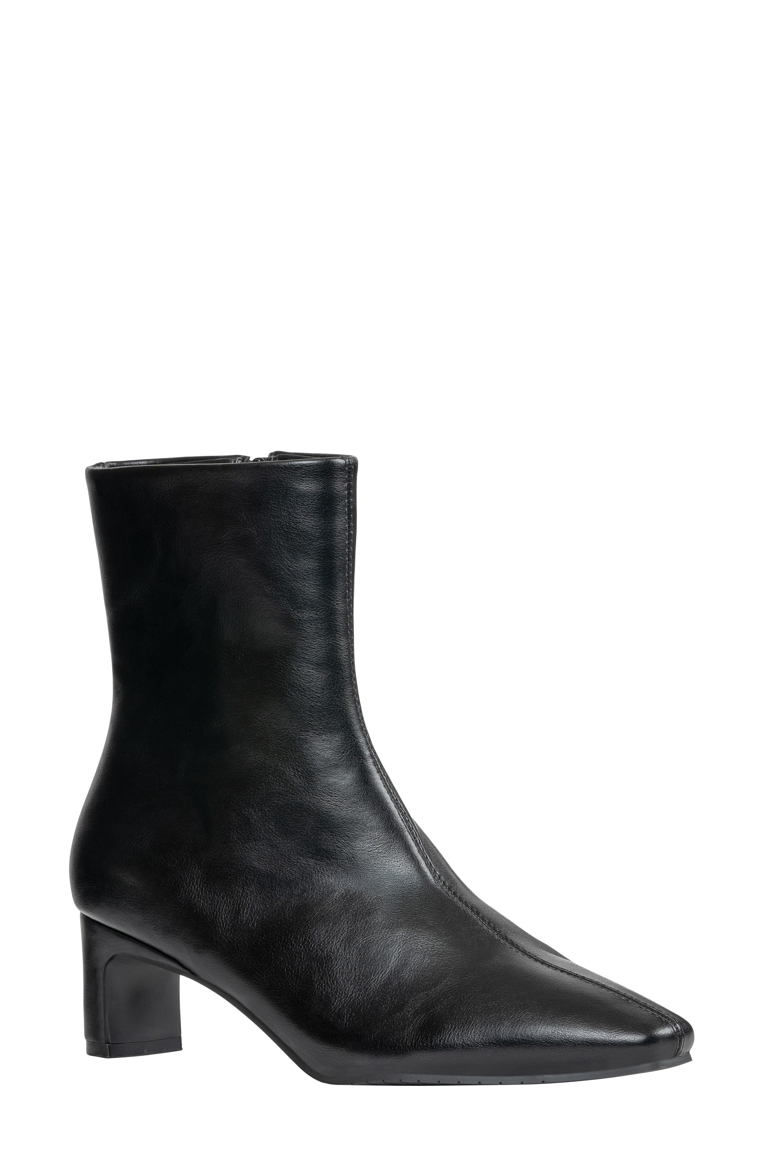 Larsa Faux Leather Ankle Boot