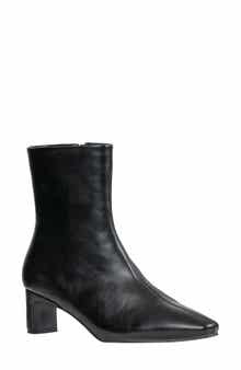 Larsa Faux Leather Ankle Boot