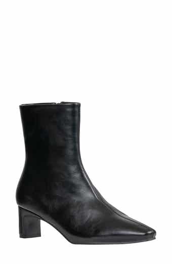 Larsa Faux Leather Ankle Boot