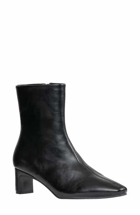 Larsa Faux Leather Ankle Boot