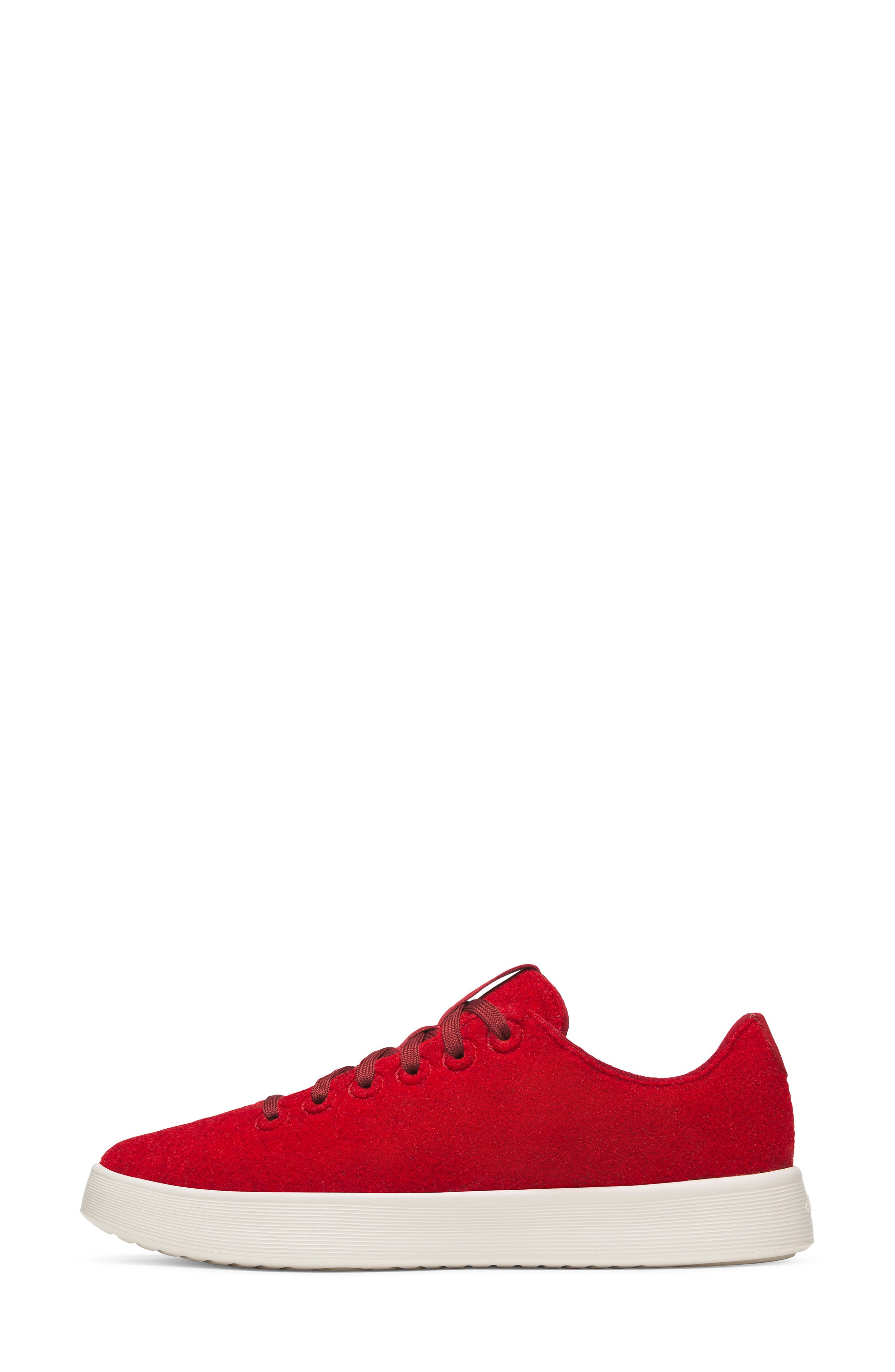Wool Cruiser Sneaker, Alternate, color, POPPY RED/ NATURAL WHITE