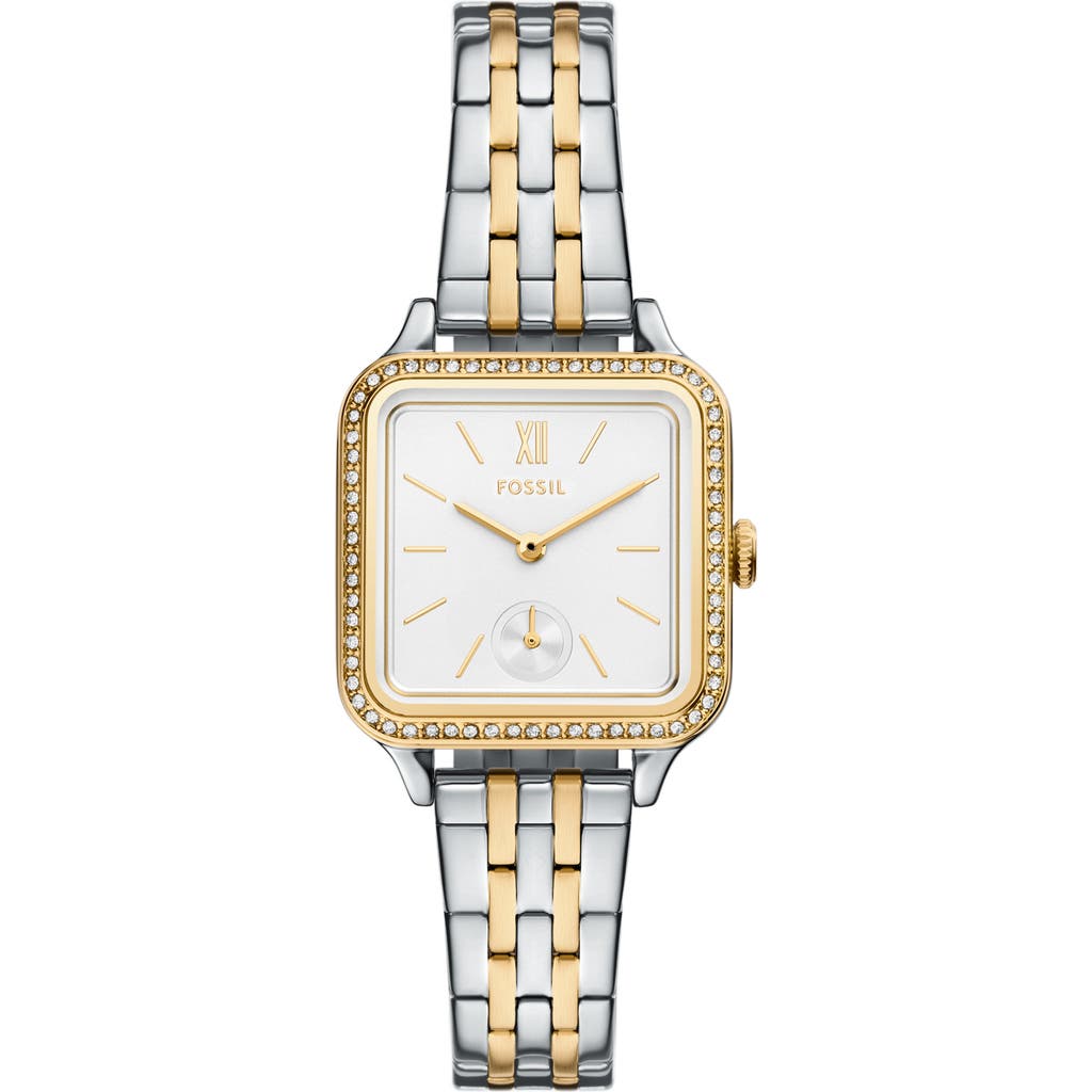Fossil Colleen Two-tone Bracelet Watch, 28mm In 2-tone