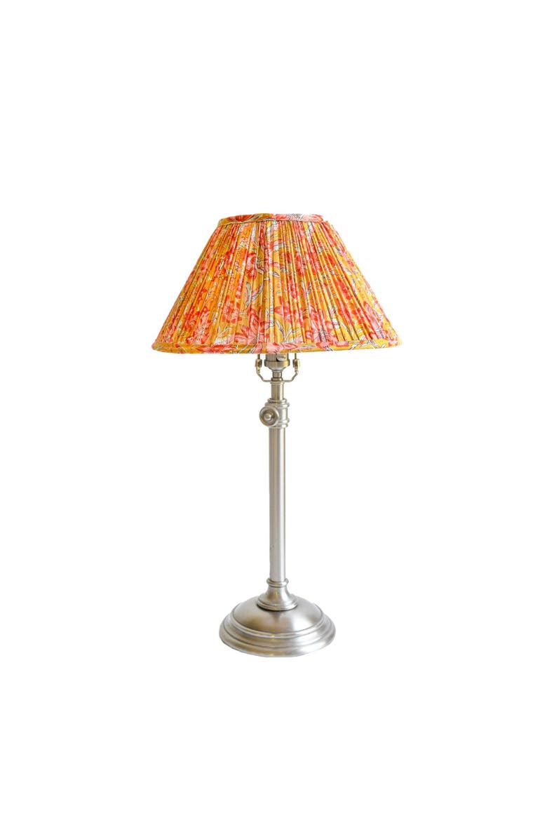 Sophie Williamson Design Pleated Lampshade in Lucinda Print, Alternate, color, 