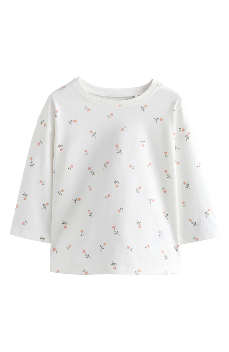 NEXT Kids' Assorted 4-Pack Long Sleeve Cotton T-Shirts, Alternate, color, Yellow