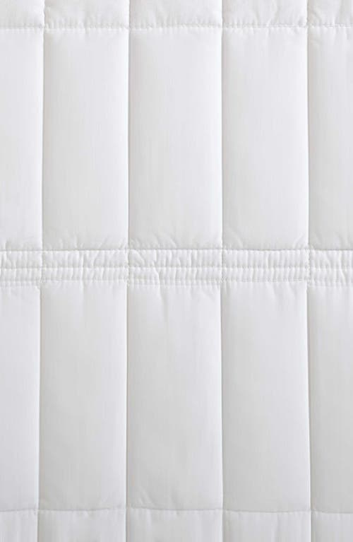 Calvin Klein Washed Percale Quilt & Shams Set In White